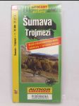 Šumava - Trojmezí 1:75000, Velká cyklotrustická mapa - cyklotrasy, turistická značení - náhled