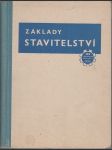 Základy stavitelství / III. - Aritmetika - Stavební mechanika - Ocelové konstrukce - Železový beton - náhled