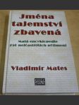 Jména tajemství zbavená - náhled