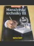 Manažerské techniky III - náhled