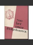 700 let obce Štěpánova (Štěpánov) - náhled