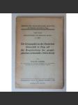 Die Geographie an der Deutschen Universität in Prag seit der Begründung des geographischen Lehrstuhles (1872-1932)  [Německá univerzita Praha - výuka geografie] - náhled