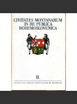 Horní města v Československu II. [znaky měst - Příbram, Nový Knín, Jílové u Prahy, Bruntál, Bečov, Nejdek, Hora sv. Kateřiny, Kašparské hory, Smolník, Jelšava, Banská Bystrica, Handlová, Horní Slavkov] Civitates montanarum in re publica Bohemoslovenica - náhled