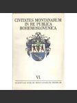 Horní města v Československu VI. [znaky měst - Oloví, Přísečnice, Nýřany, Písek, Hůrky, Svoboda nad Úpou, Havlíčkův Brod, Rosice, Zlaté Hory, Pukanec, Partyzánska Lupča, Jasov, Vejprty] Civitates montanarum in re publica Bohemoslovenica - náhled