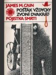 Pošťák vždycky zvoní dvakrát. pojistka smrti - náhled