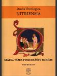 Studia theologica nitriensia - náhled