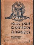 Písmo sväté nového zákona - náhled