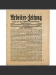 Arbeiter-Zeitung. Organ der österreichischen Sozialdemokratie, roč. 1, 1934, č. 9 [exil; rakouská sociální demokracie] - náhled