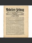 Arbeiter-Zeitung. Organ der österreichischen Sozialdemokratie, roč. 1, 1934, č. 10 [exil; Rakousko; sociální demokracie] - náhled