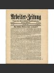 Arbeiter-Zeitung. Organ der österreichischen Sozialdemokratie, roč. 1, 1934, č. 18 [exil; Rakousko; sociální demokracie] - náhled