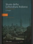 Storia della letteratura italiana - náhled