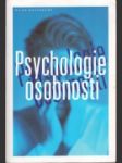 Psychologie osobnosti - náhled