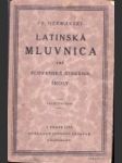 Latinská mluvnica pre slovenské stredné školy - náhled