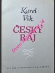 ČESKÝ RÁJ - Soubor 32 tří až sedmibarevných dřevorytů - VIK Karel - náhled