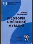 Filosofie a vědecké myšlení - náhled