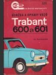 Údržba a opravy vozů Trabant 600 a 601 - náhled