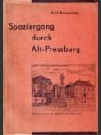 Spaziergang durch Alt-Pressburg - náhled