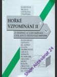 Hořké vzpomínání ii. - drobílek augustin/ gabrhel josef/ holec františek/ růžičká jiří - náhled