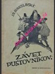 Závet pustovníkov ( obrázok z dávnej minulosti slovenskej ) - bohuslavský j.b. - náhled