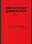 Rusko - slovenský, Slovensko - ruský slovník - náhled