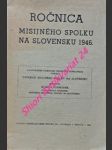 Ročnica misijného spolku na slovensku 1946 - náhled