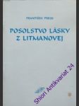 Posolstvo lásky z litmanovej - press františek - náhled