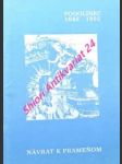 NÁVRAT K PRAMEŇOM - PODOLÍNEC 1642 - 1992 - Zborník štúdií k 350. výročiu príchodu piaristov na Slovensko - KOLLÁR Pavol Sch. P. - náhled