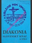 Diakonia - slovenský kňaz 4 / 1983 - náhled