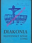 Diakonia - slovenský kňaz 3 / 1984 - náhled