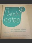 Osadní notes 27. Šest oblíbených osadních písní s doprovodem kytary - náhled