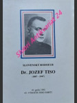 Slovenský rodolub dr. jozef tiso (1887-1947) - kolektiv autorov - náhled