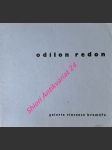 Odilon redon 1840 - 1916 grafické dílo - vii. výstava galerie vincence kramáře - náhled
