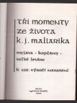 Tři momenty ze života K.J. Maliarika. Myjava, Kopčany, Veľké Leváre - náhled