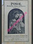 Posol božského srdca ježišovho - ročník xxxix. časopis pre ctitelov b. srdca ježišovho a pre zasvätené rodiny - náhled