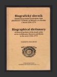 Biografický slovník hudebních prefektů jezuitského řádu působících v Čechách, na Moravě a ve Slezsku v letech 1556-1773 - náhled