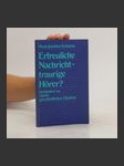 Erfreuliche Nachricht - traurige Hörer? - náhled