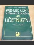 Přehled učiva k maturitní zkoušce z účetnictví - náhled