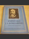 Knižní dílo J. A. Komenského. Studie bibliografická - náhled