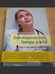 Eskulapova hůl, lampa a kříž - náhled