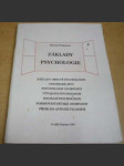 Základy psychologie - náhled