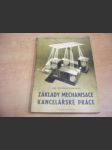 Základy mechanisace kancelářské práce - náhled