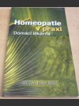 Homeopatie v praxi Domácí lékárna - náhled