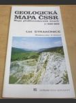 Geologická mapa ČSSR. Mapa předčtvrtohorních útvarů. List Strakonice 1 : 200 000 - náhled