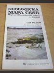 Geologická mapa ČSSR. Mapa předčtvrtohorních útvarů. List Plzeň 1 : 200 000 - náhled