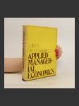 Applied Managerial Economics - náhled