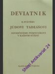 Deviatnik k svätému júdovi tadeášovi osvedčenému pomocníkovi v každom súžení - náhled