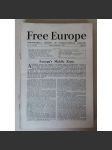 Free Europe. Fortnightly Review of International Affairs. Vol. 7 and 8, No. 82-108, January 1-December 31, 1943 [londýnský exil za 2. světové války, druhá světová válka, spojenecká politika, Spojenci, antifašismus] - náhled