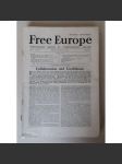 Free Europe. Fortnightly Review of International Affairs. Vol. 9 and 10, No. 109-133, January 14-December 15, 1944 [londýnský exil za 2. světové války, druhá světová válka, spojenecká politika, Spojenci, antifašismus] - náhled