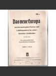 Das neue Europa mit den wichtigsten Flotten- und Luftstützpunkten der außerdeutschen Großmächte [mapa Evropy] - náhled