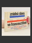 Zrádná slova ve francouzštině - náhled